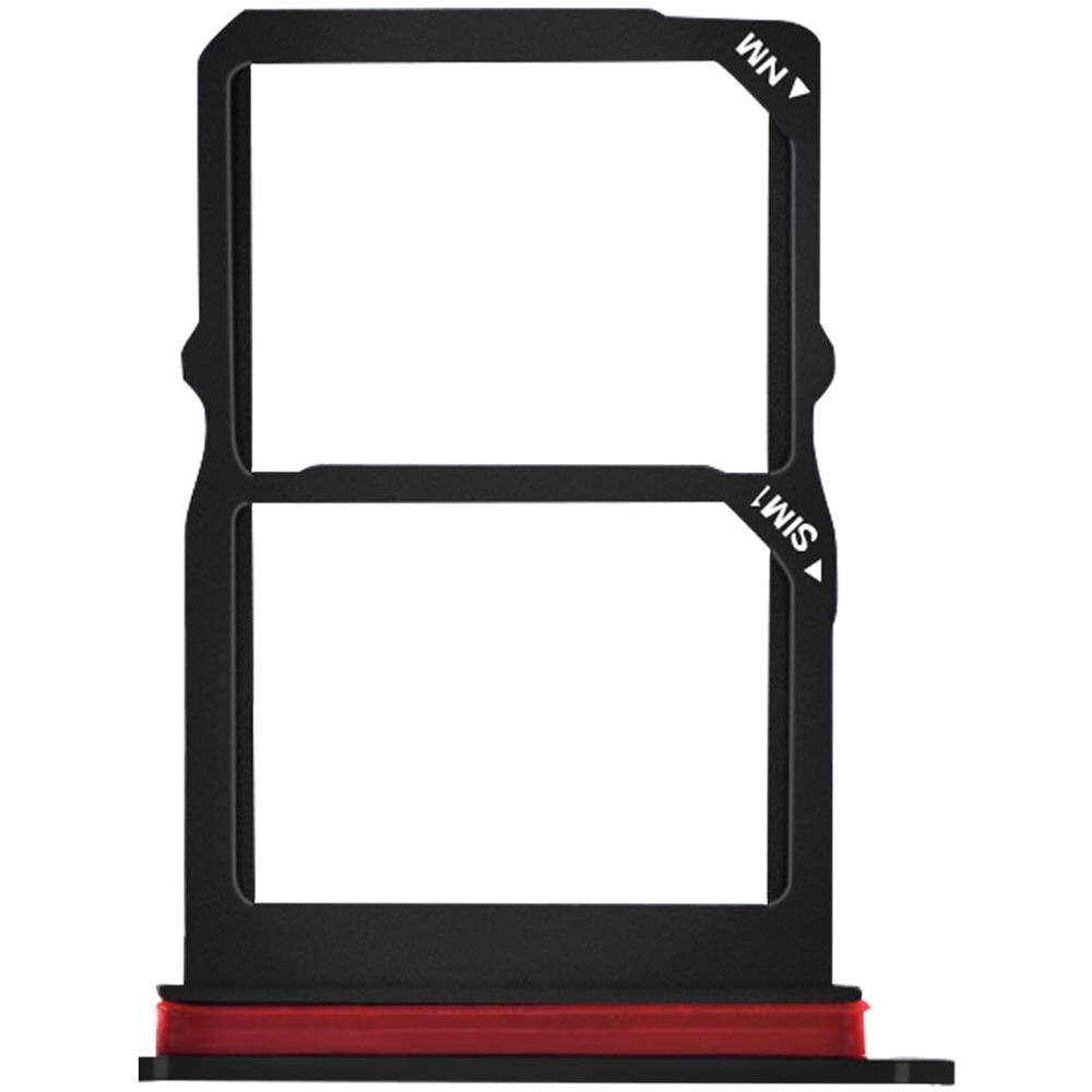 Slot Scheda Sim E Nano Memory Huawei P30 Pro Pezzo Di Ricambio Compatibile Nero - Foto 1