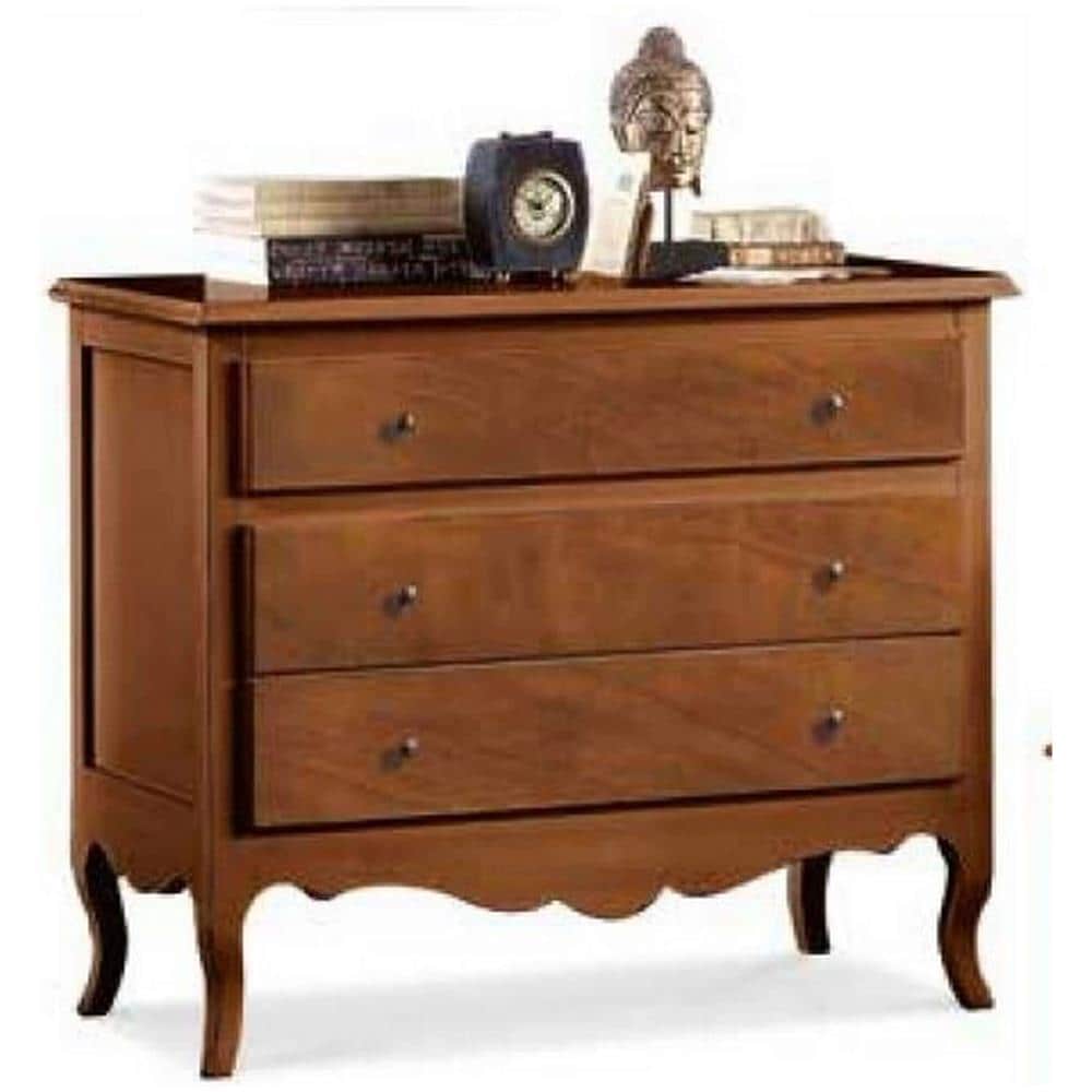 Jimmy - Comò In Legno Massello - Foto 1