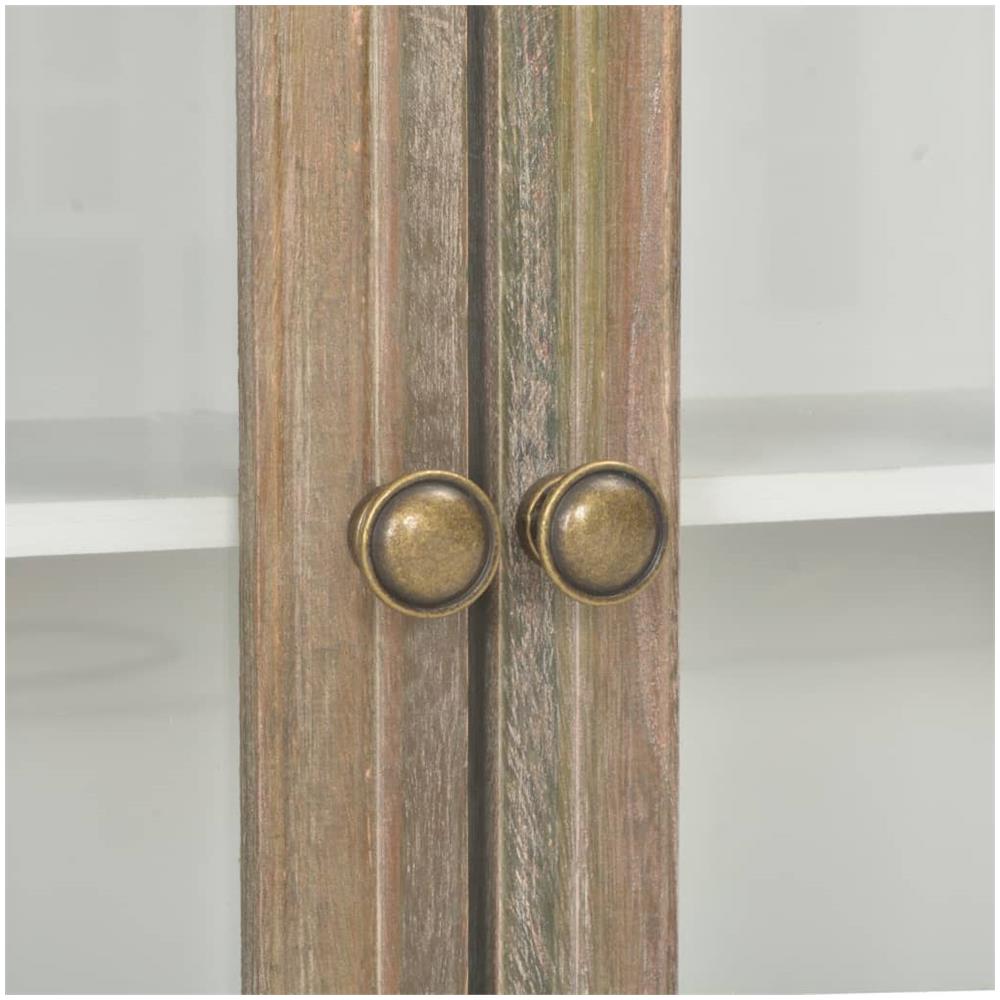 Armadietto a Muro Bianco 49x22x59 cm in Legno Multistrato - Foto 2