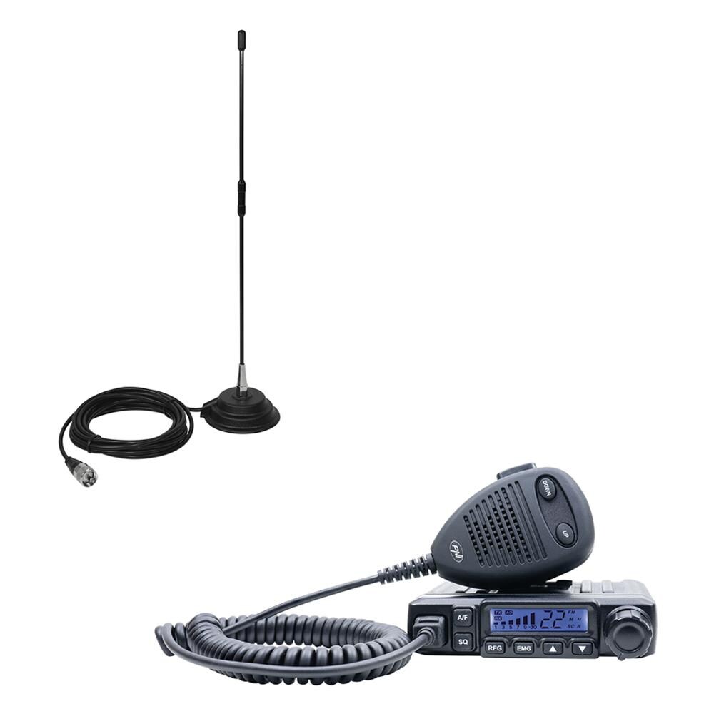 Radio Cbi Station Escort Hp 6500 Asq + Cb Extra 40 - Foto 1