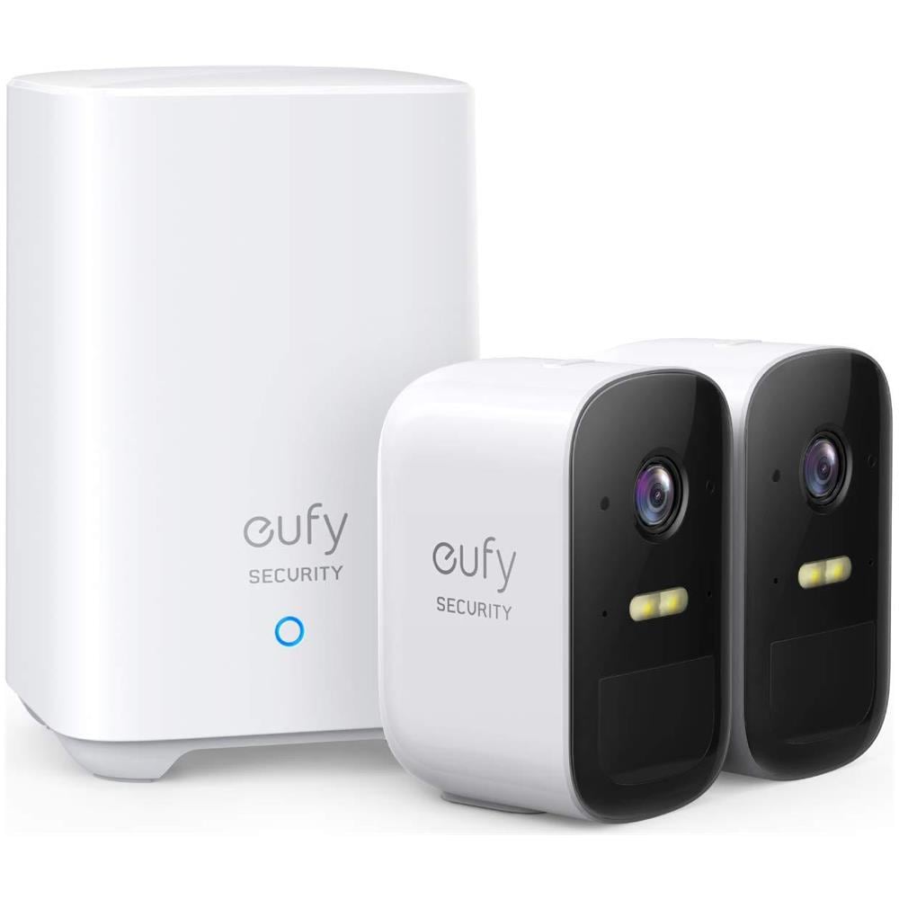 Camera System T88313d2 cam Senza Fili Di Sicurezza 180 Giorni Della Durata Della Batteria Hd 1080p Ip67 Resistente Alle Intemperie Visione Notturna Compatibile Con Amazon Alexa 2 Kit Nessun Canone Mensile Cam 2c - Foto 1