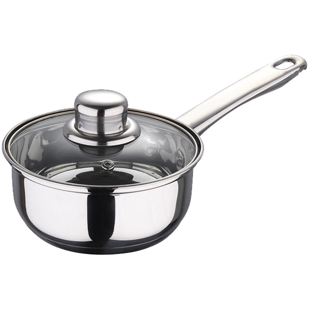 Batteria Da Cucina Acciaio Inox 5 Pentole 1 Tegame Coperchi In Vetro Temperato - Foto 13