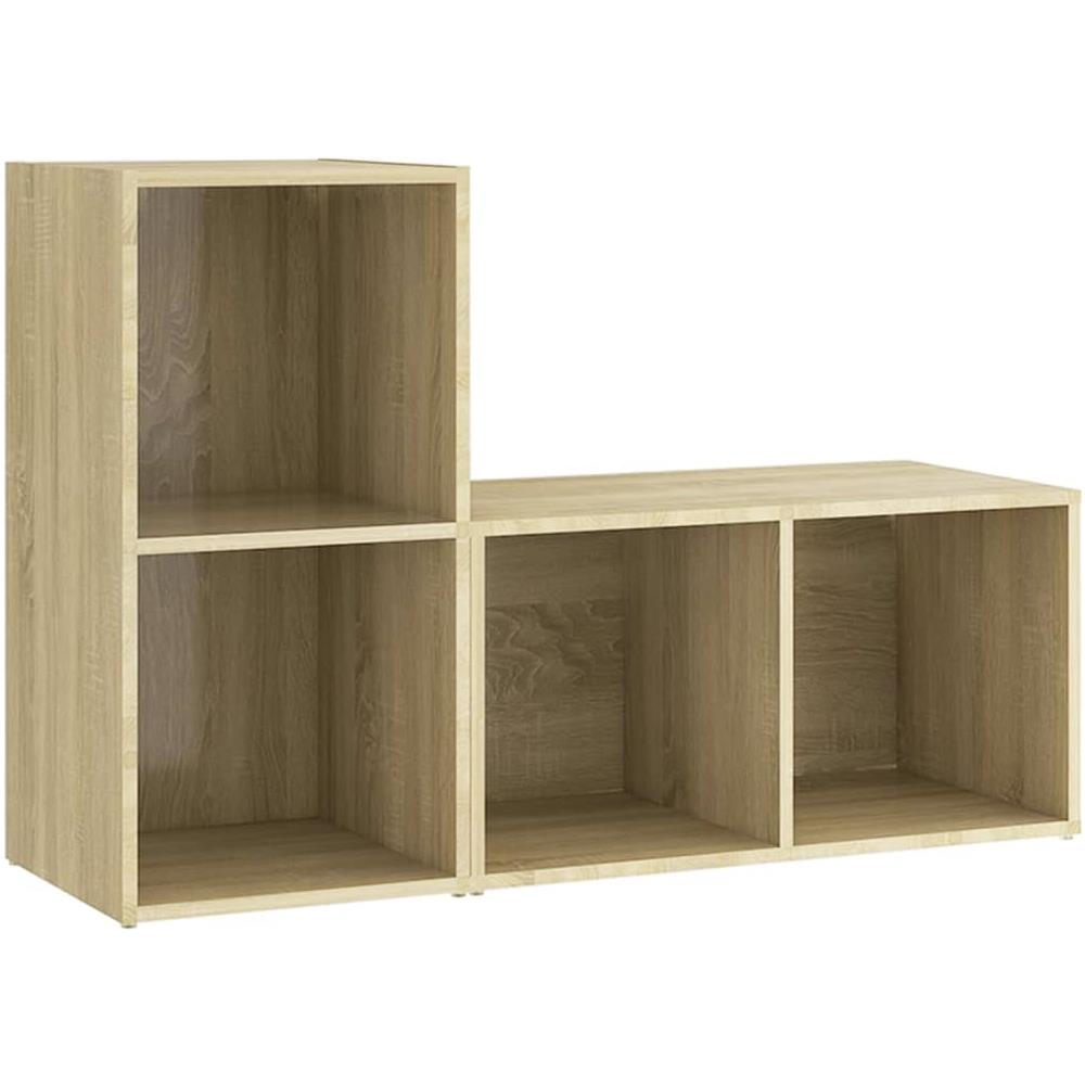 Mobili TV 2 pz Rovere Sonoma 72x35x36,5 cm in Legno Multistrato - Foto 1
