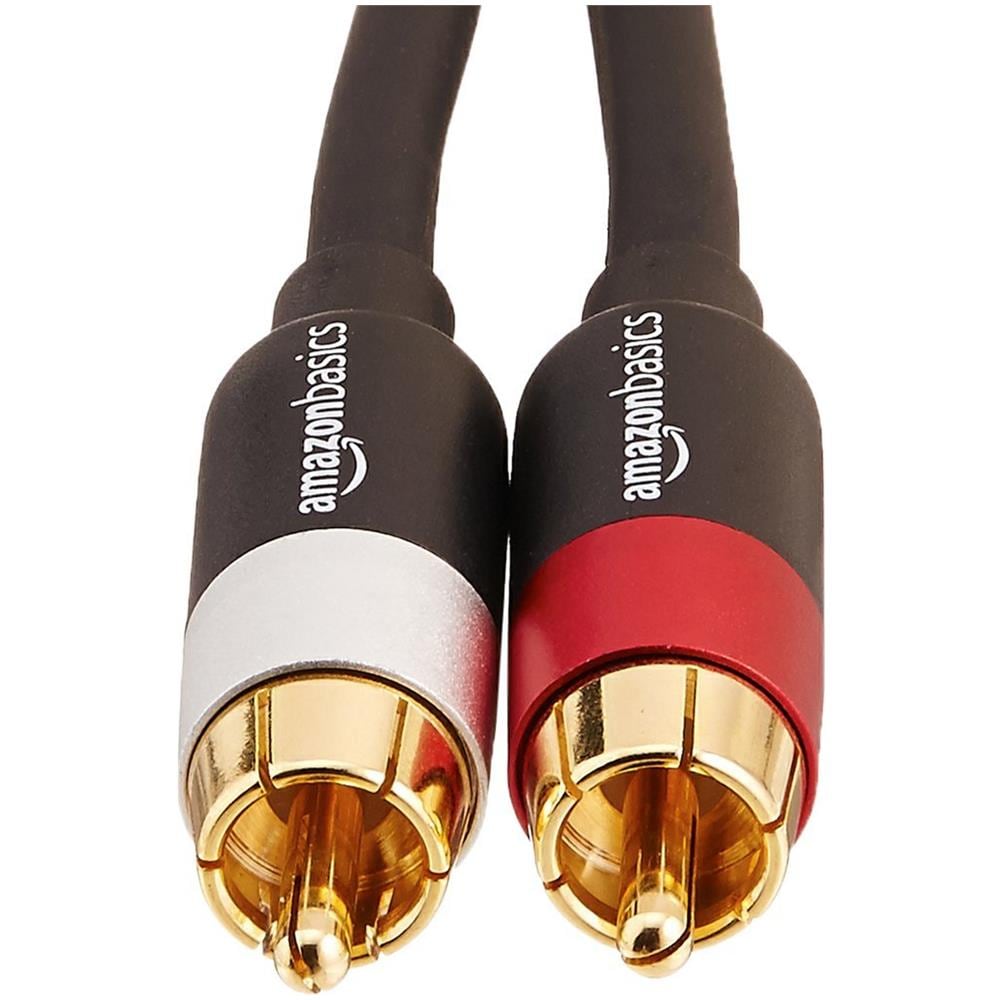 PBH-20217 2.43m 2 x RCA 2 x RCA Nero, Oro, Rosso, Bianco cavo audio - Foto 2