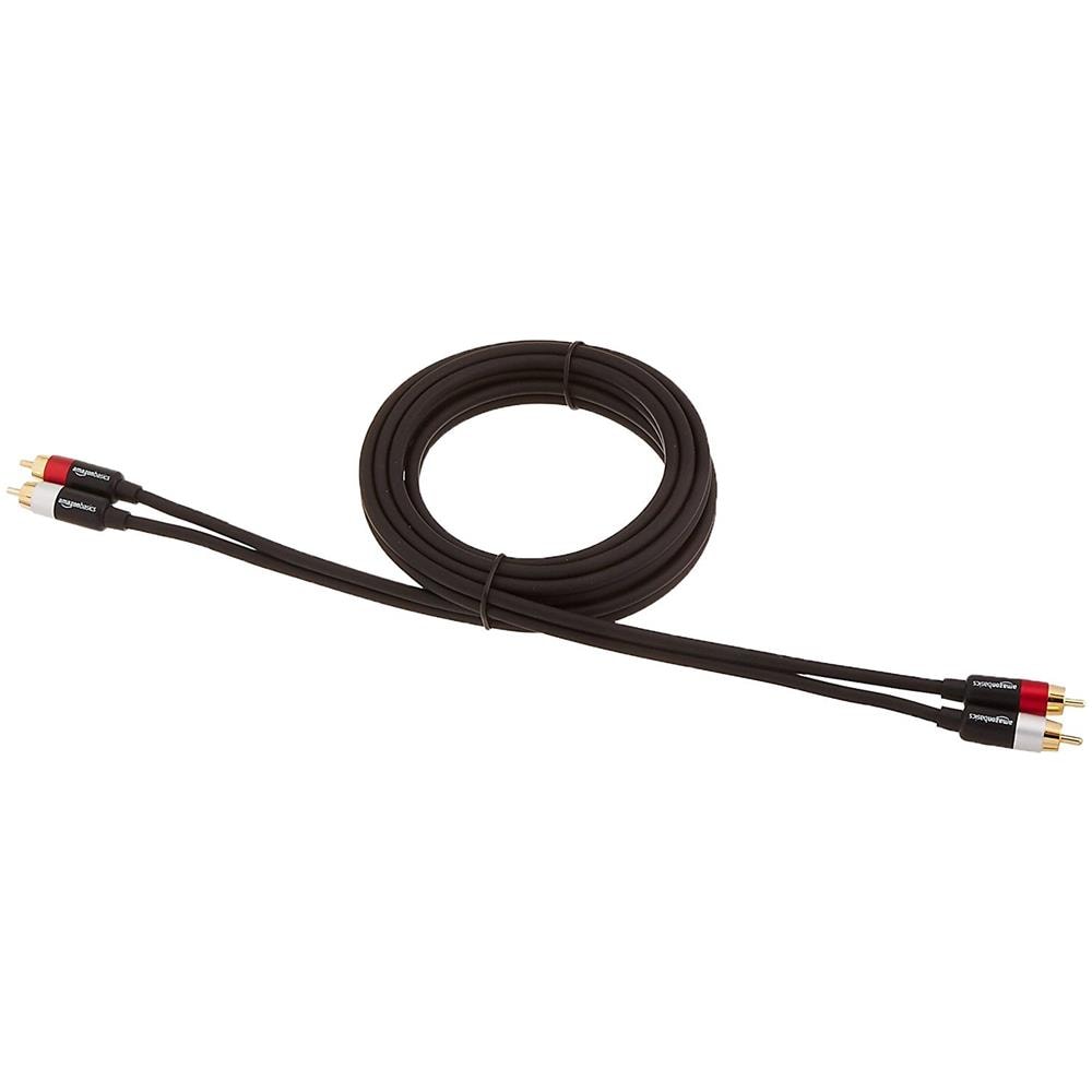 PBH-20217 2.43m 2 x RCA 2 x RCA Nero, Oro, Rosso, Bianco cavo audio - Foto 4