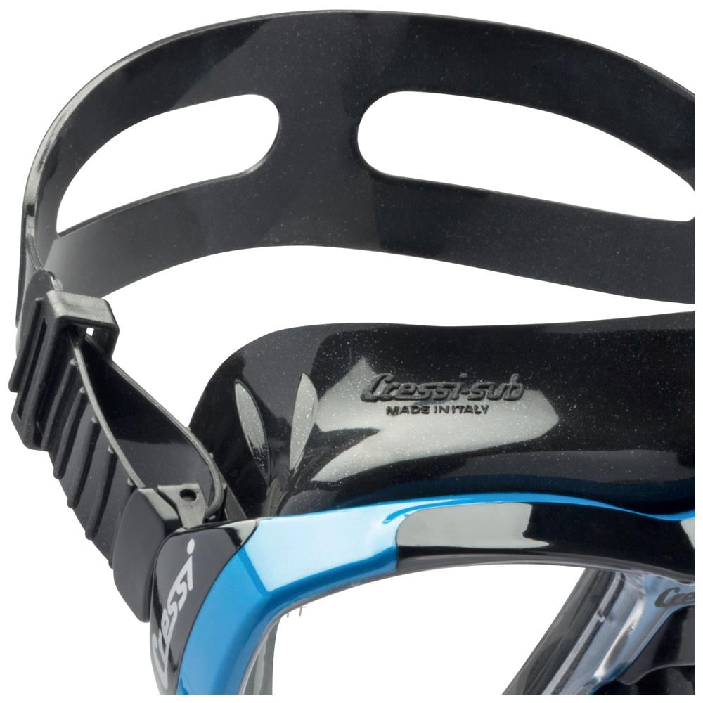 Big Eyes Mask Trasparente Nero / blu - Foto 3