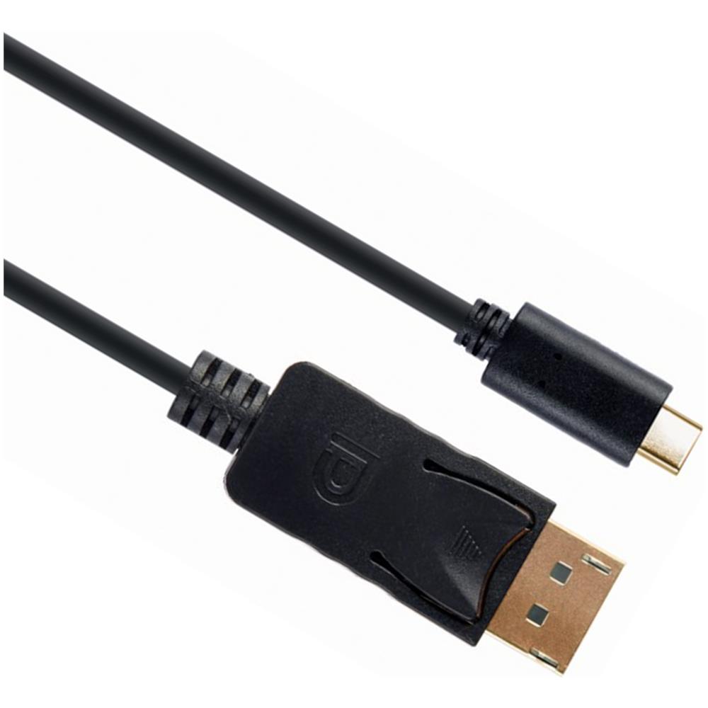 Adattatore Da Usb-c A Displayport Maschio 4k 60 Hz, 2 M Nero - Foto 1