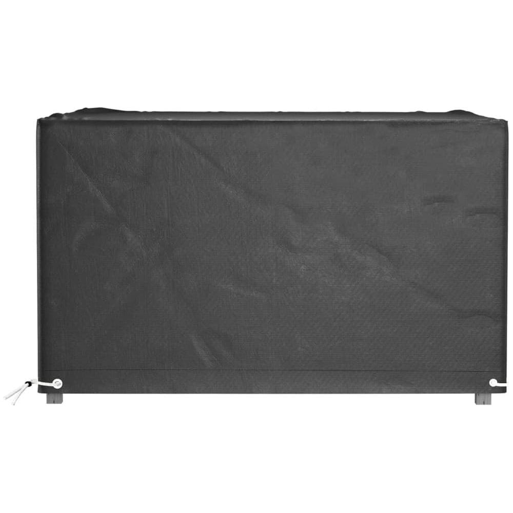 Coperture Mobili Giardino 2pz 8 Occhielli 125x125x75cm Quadrate - Foto 3