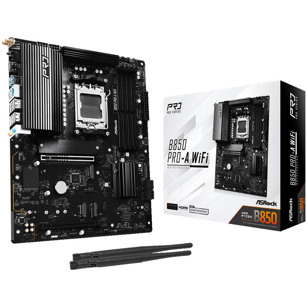 B850 Pro-A WiFi AMD B850 Socket AM5 ATX - Foto 6