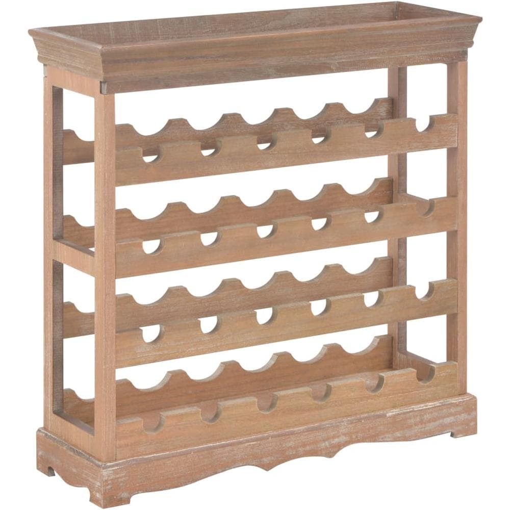 Mobile Portavini Marrone 70x22,5x70,5 Cm In Mdf - Foto 1
