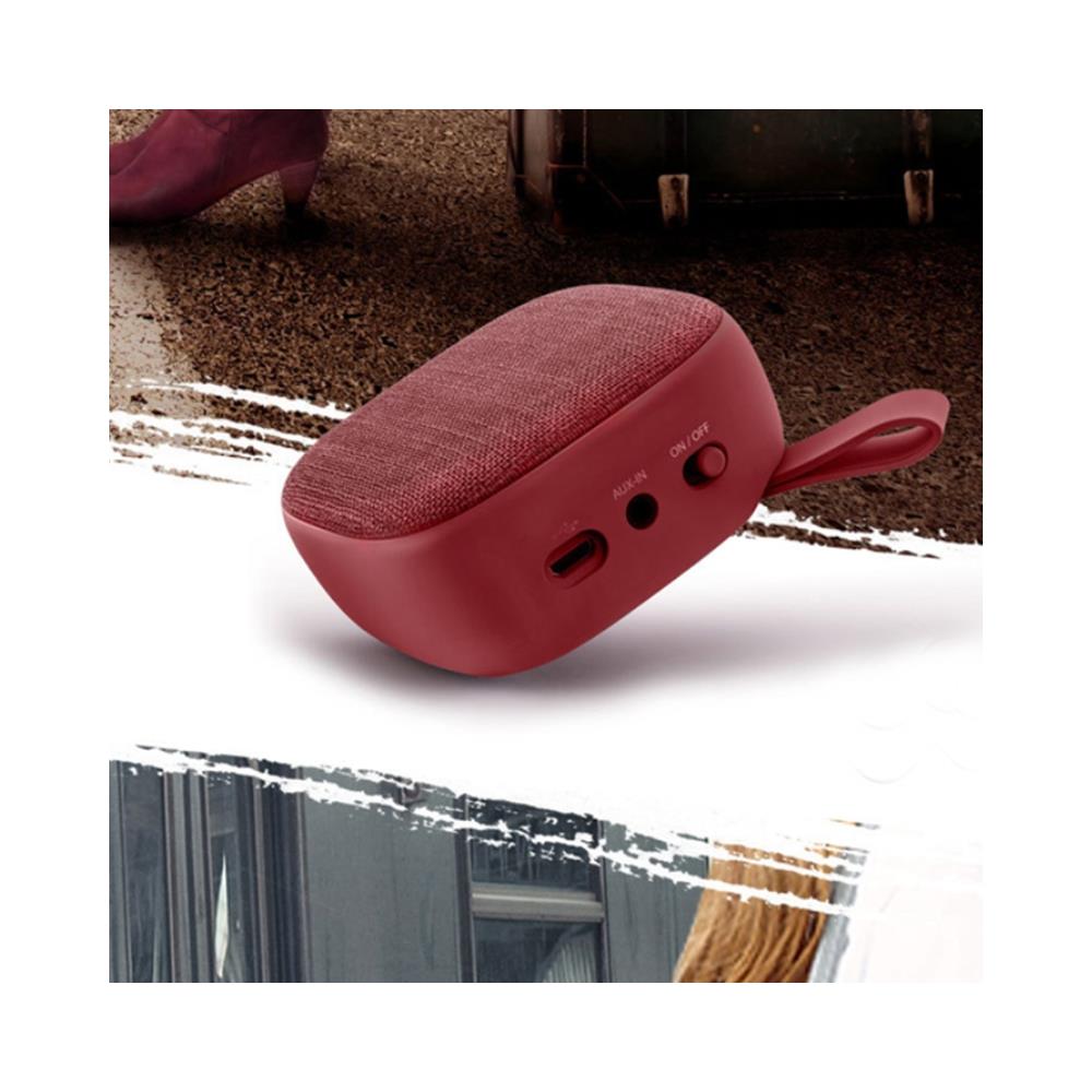 Altoparlante Bluetooth Mini Design Retrò In Tela - Foto 2