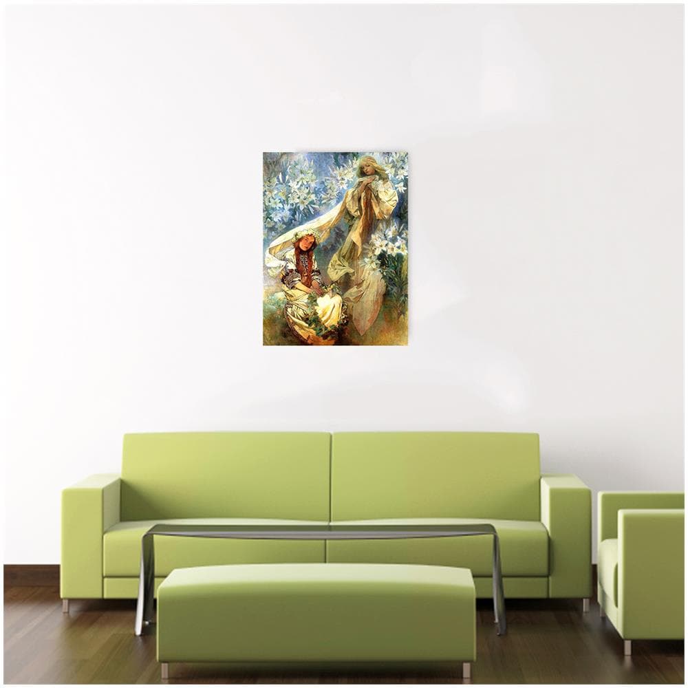 Ec22148 Quadro Decorativo Madonna Of The Lilies - Foto 3