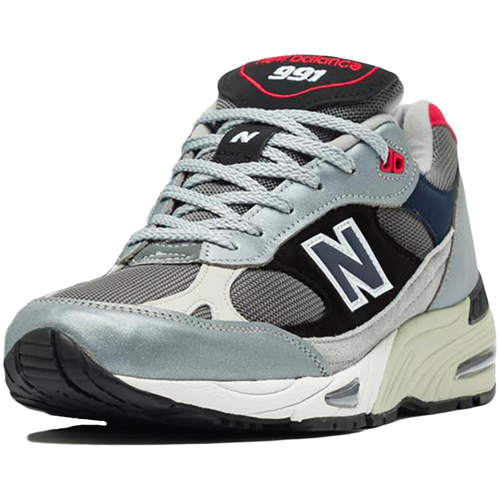 Scarpe Made In Uk 991 Taglia 41.5 Codice M991skr Grigio - Foto 6