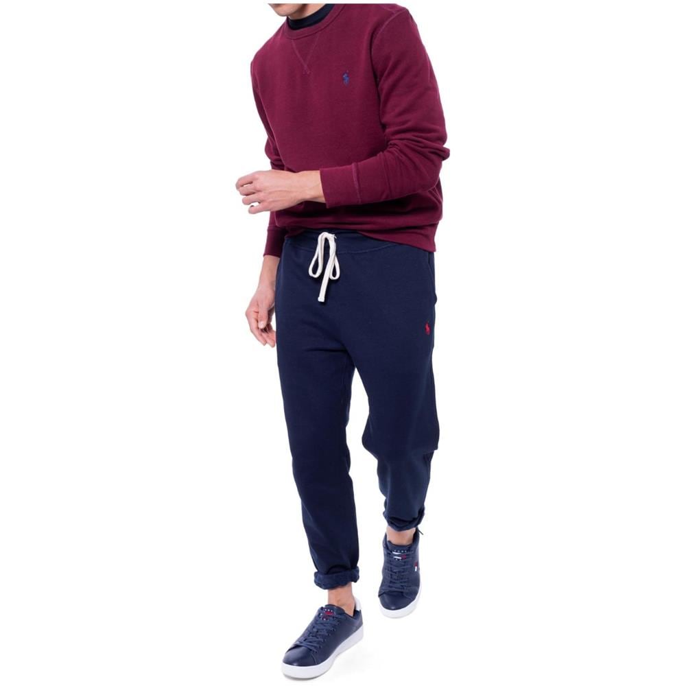 Pantaloni Jogging Uomo In Felpa - Foto 1