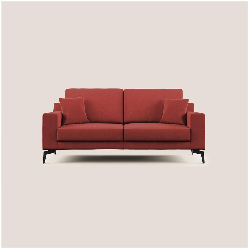 Prestige Divano Moderno In Microfibra T11 Rosso - Foto 1
