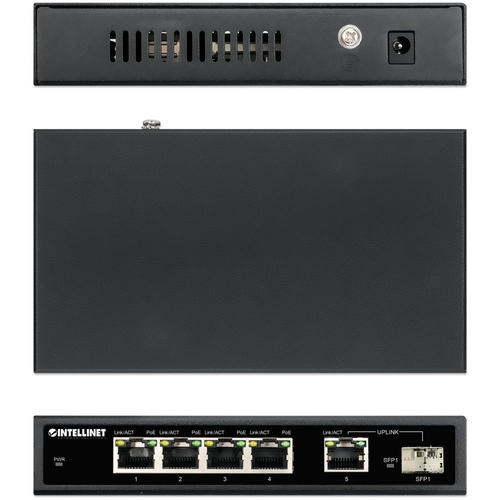 561822 switch di rete Gigabit Ethernet (10/100/1000) Supporto Power over Ethernet (PoE) Nero - Foto 6