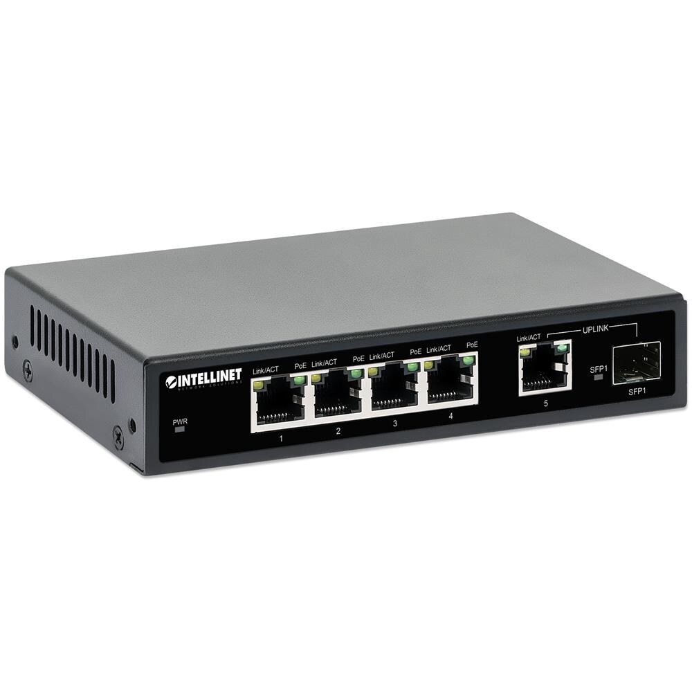 561822 switch di rete Gigabit Ethernet (10/100/1000) Supporto Power over Ethernet (PoE) Nero - Foto 2