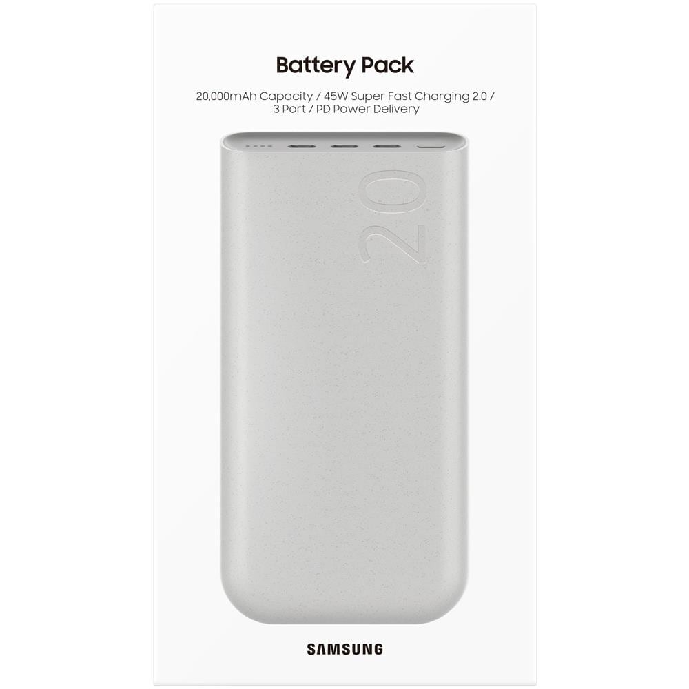 Batteria Portatile EB-P4520XUEGEU 20000 mAh USB Tipo C Colore Beige - Foto 10