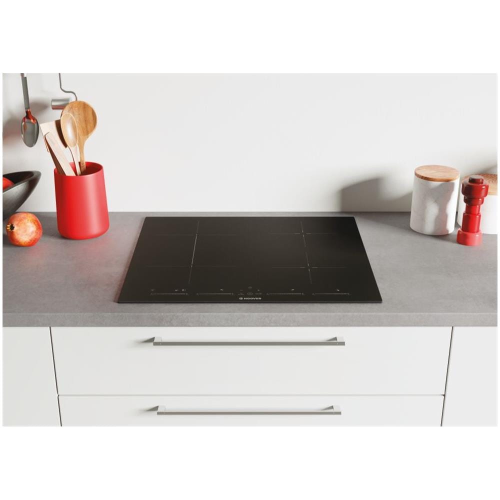 Piano Cottura ad Incasso H-HOB 500 INDUCTION HTPS64MCTTWIFI a Induzione 4 Zone Cottura da 59 cm Colore Nero - Foto 2