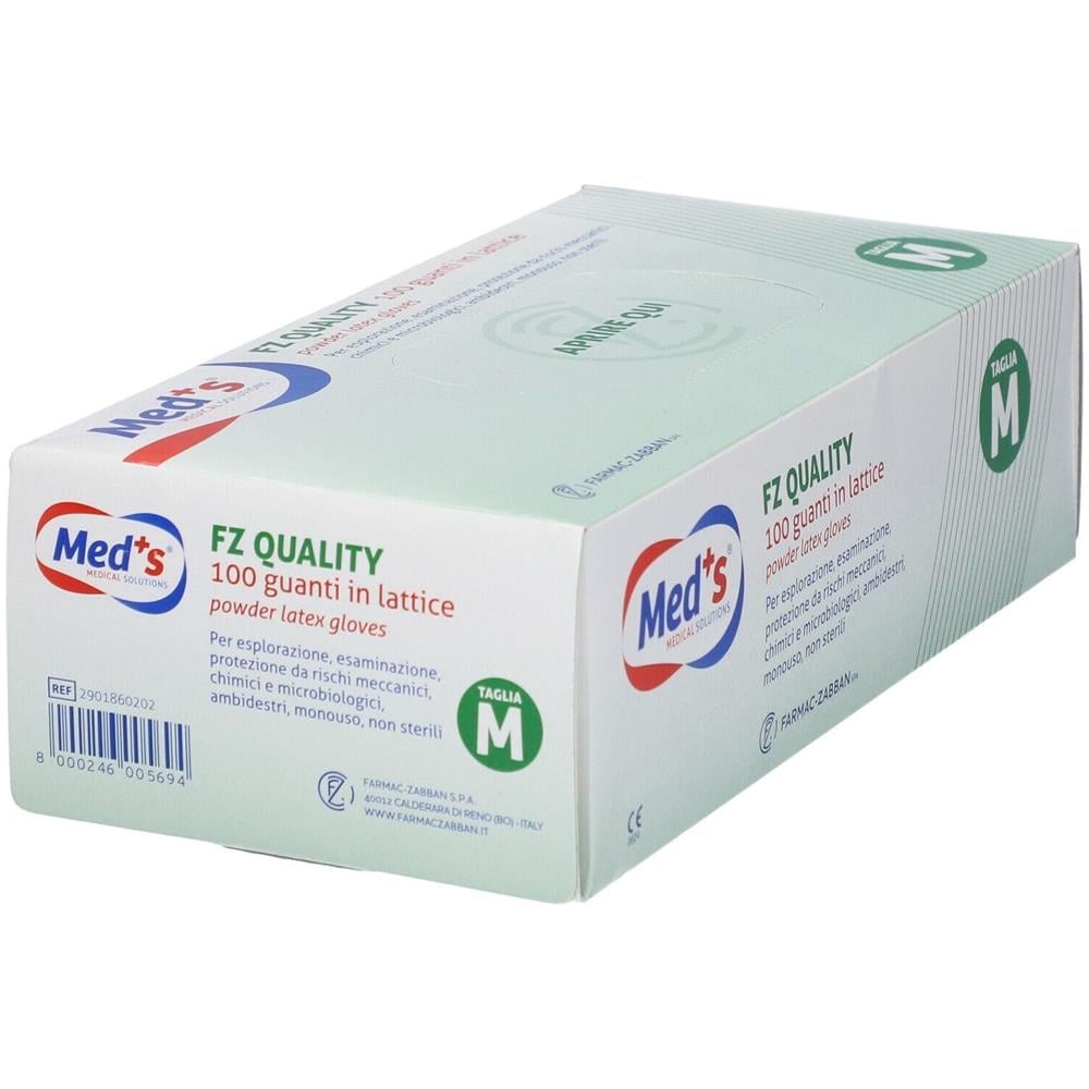 Guanti Meds Lattice per Esplorazione Fz Quality Misura Medium 1 Scatola 100 Guanti - Foto 2