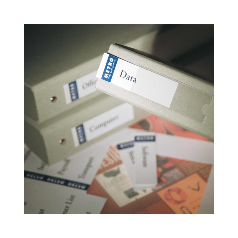 Etichetta per cartella 3L 10335 - 102 mm Larghezza x 550 mm Lunghezza - 6 / Pacco - Rettangolo - Foto 1