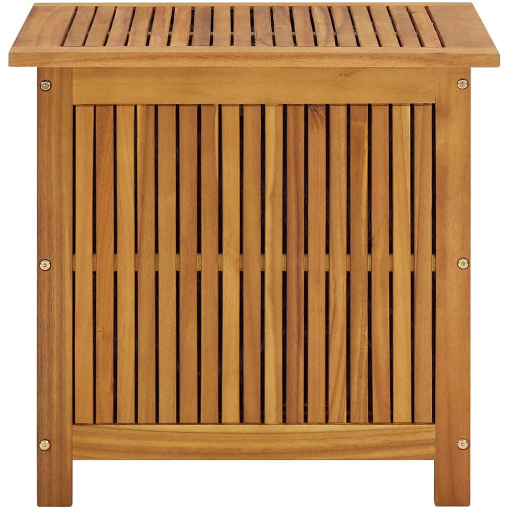 Contenitore da Giardino 60x50x58 cm in Legno Massello di Acacia - Foto 3