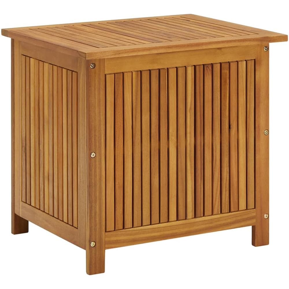 Contenitore da Giardino 60x50x58 cm in Legno Massello di Acacia - Foto 1