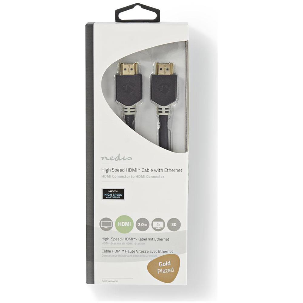 CVBW34000AT20 cavo HDMI 2 m HDMI tipo A (Standard) Antracite - Foto 3
