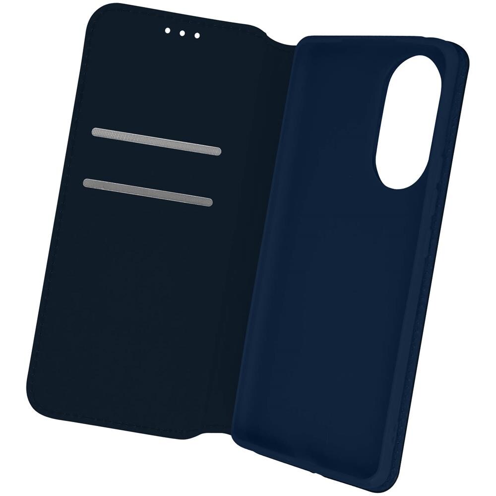 Custodia Huawei Nova 9 E Honor 50 Portafoglio Funzione Supporto Video Blu - Foto 1