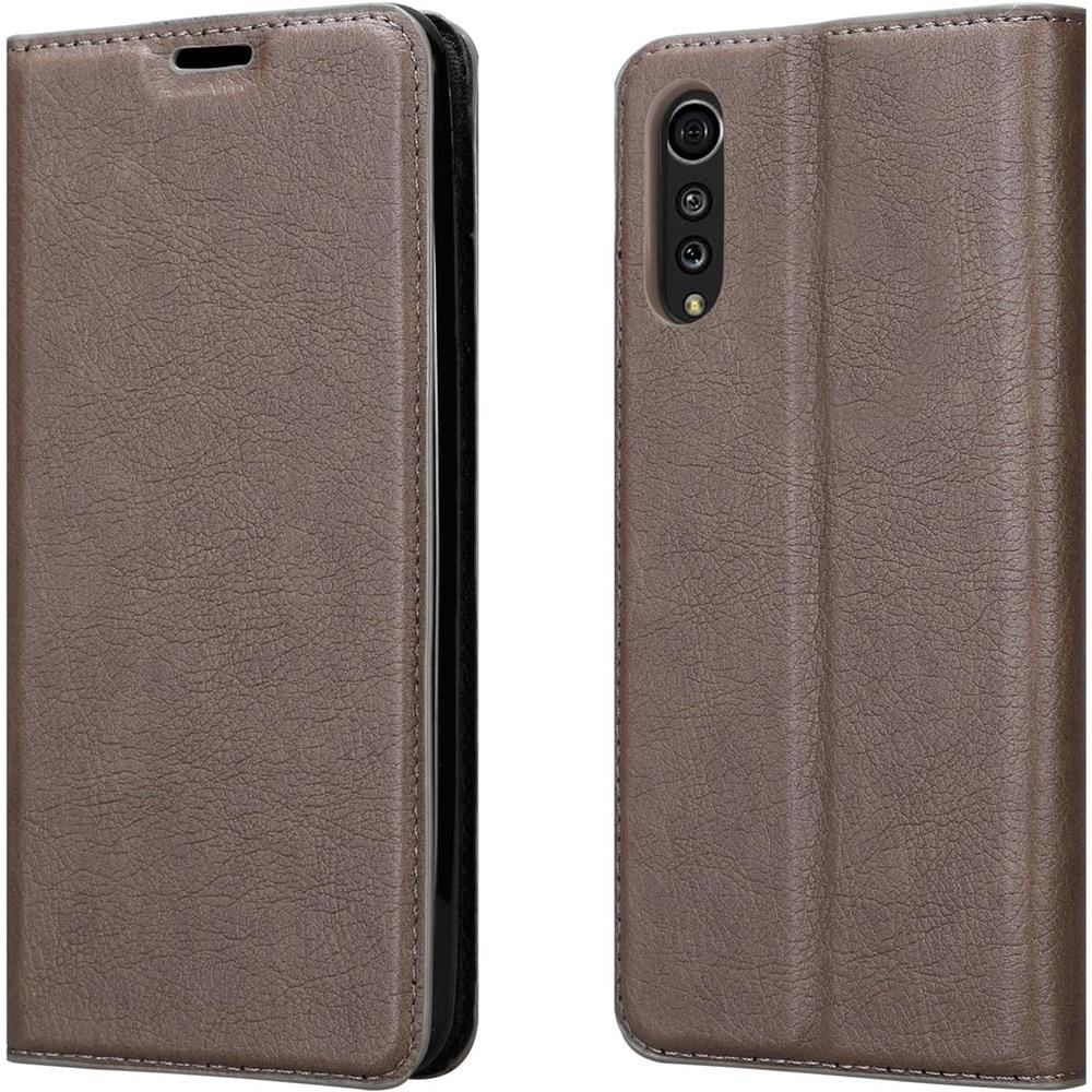 Cadorabo Custodia Compatibile Con Lg Velvet In Bruno Caffè - Coperchio Protettiva Con Chiusura Magnetica, Funzione Stand E Tasca Per Le Carte - Foto 8