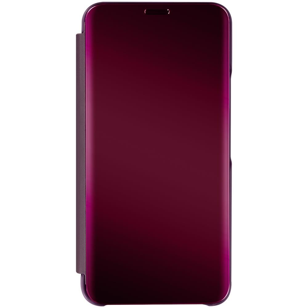 Custodia Samsung Galaxy S22 Design A Specchio Traslucido Stand Bordeaux - Foto 1
