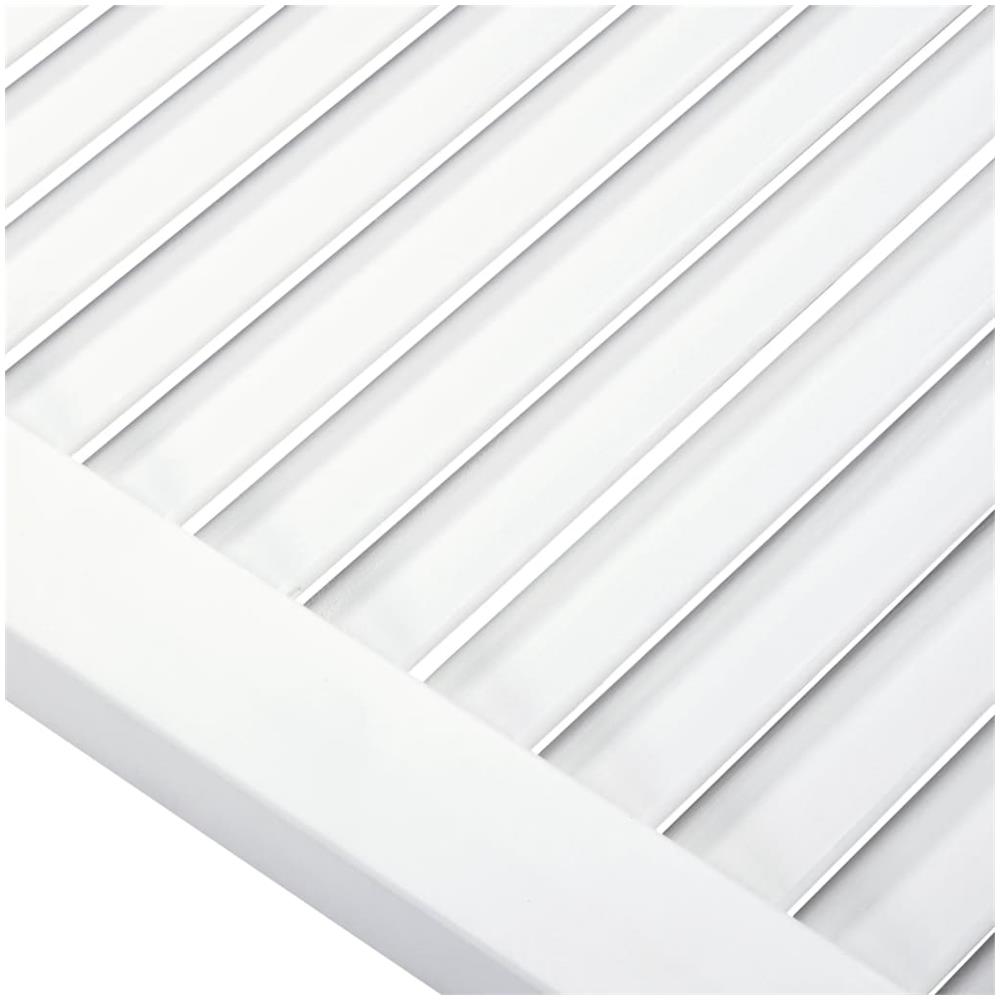 Ante a Lamelle 4 pz Bianche 99,3x39,4 cm in Legno di Pino - Foto 5