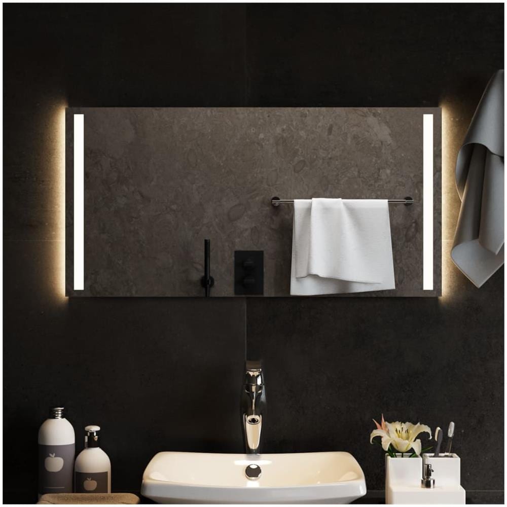 Specchio Da Bagno Con Luci Led 80x40 Cm - Foto 1