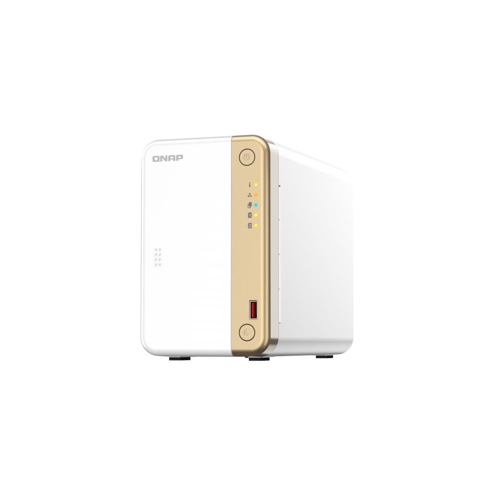 TS-262 NAS Tower Ethernet LAN Capacità RAM 4 GB 4 USB / 1 HDMI Colore Oro / Bianco - Foto 1