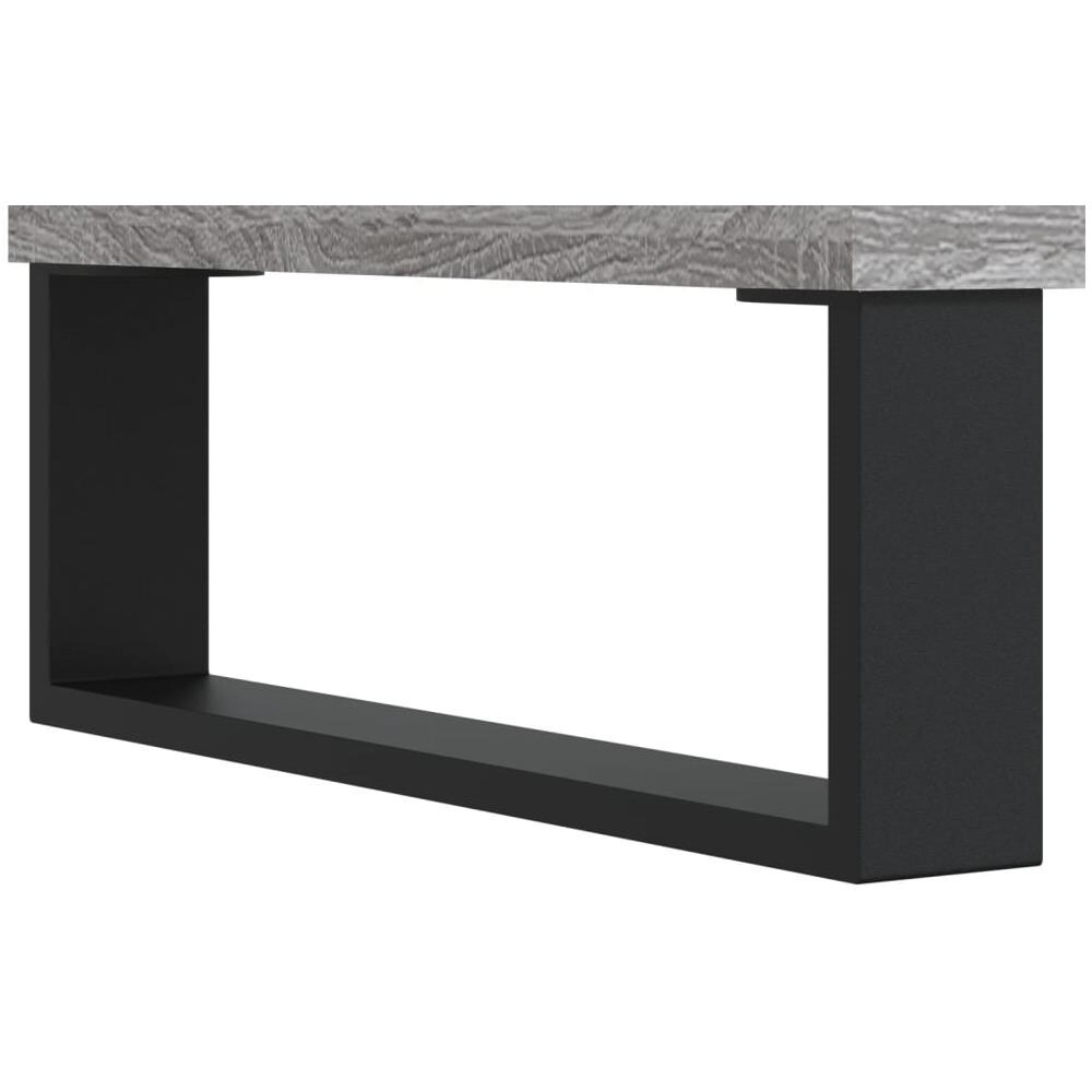 Comodini Grigio Sonoma 2 Pz 40x30x50 Cm In Legno Multistrato - Foto 7