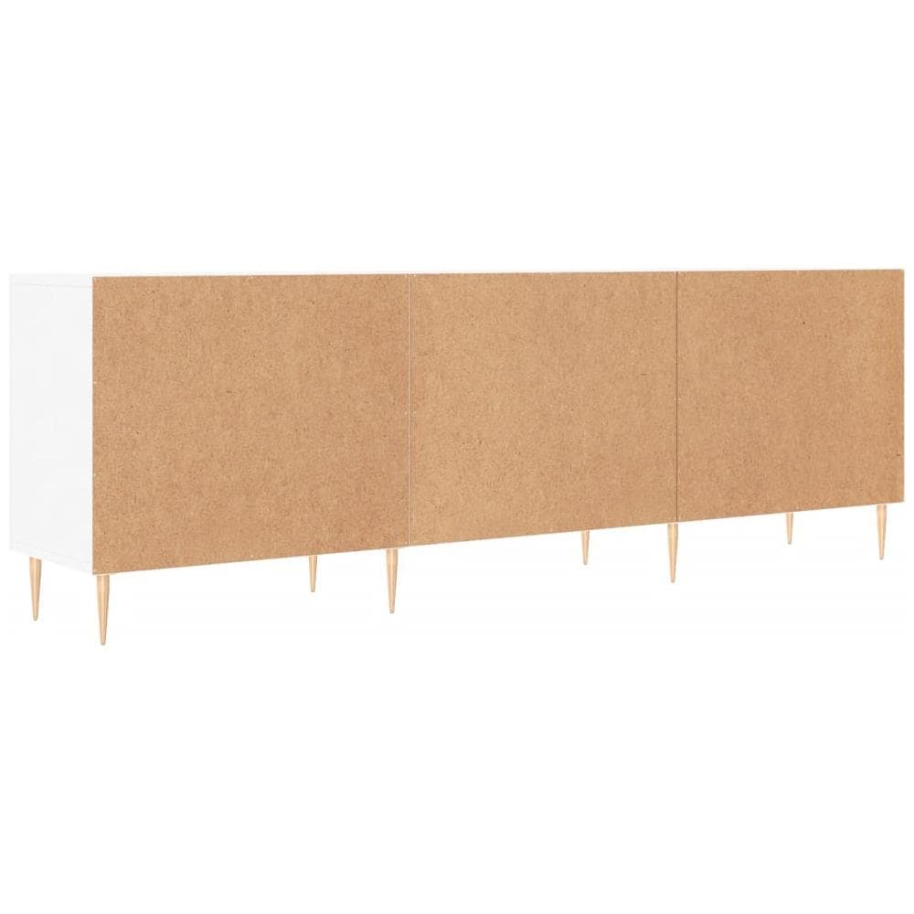Mobile Porta Tv Bianco 150x30x50 Cm In Legno Multistrato - Foto 8