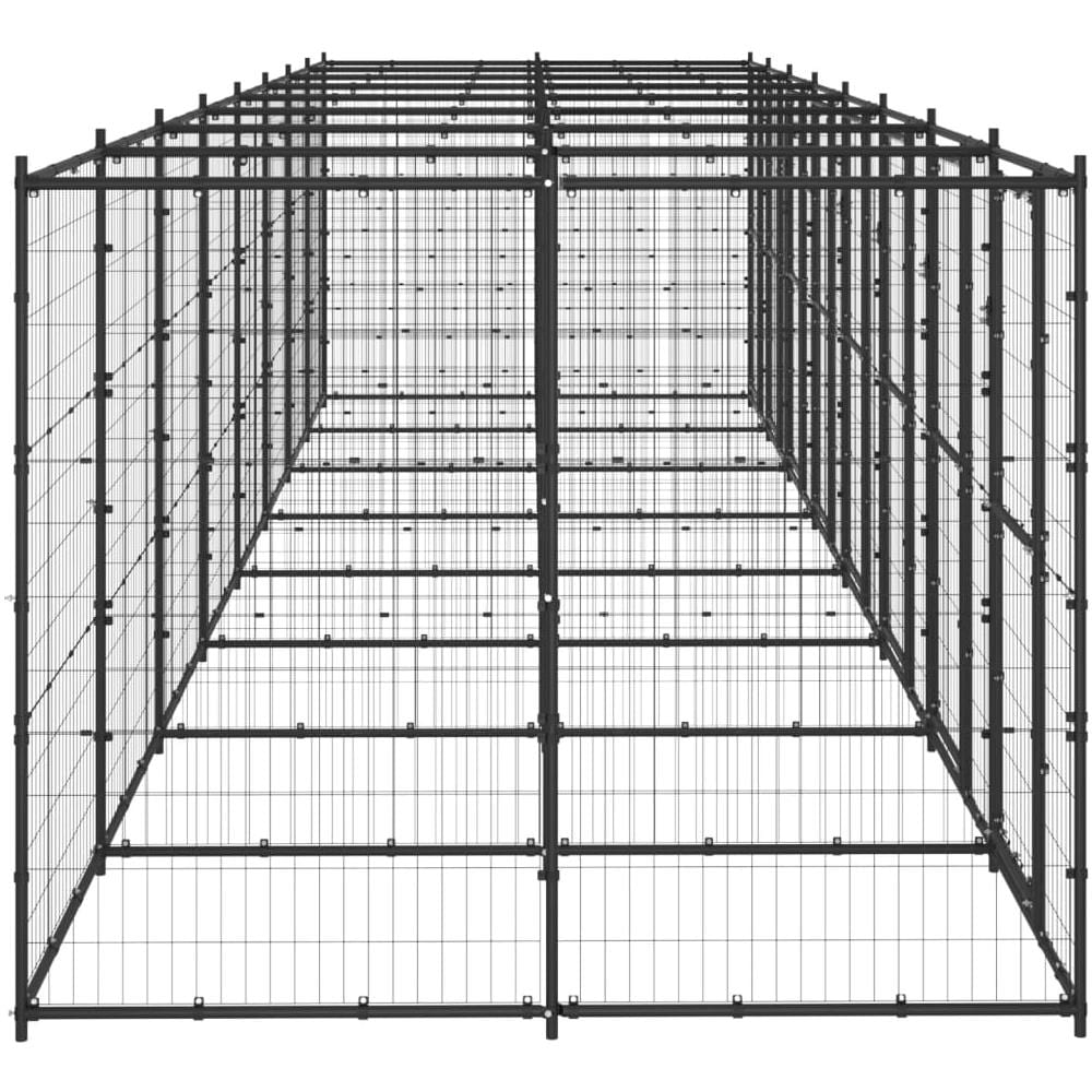 Gabbia Per Cani Da Esterno In Acciaio 19,36 M - Foto 3