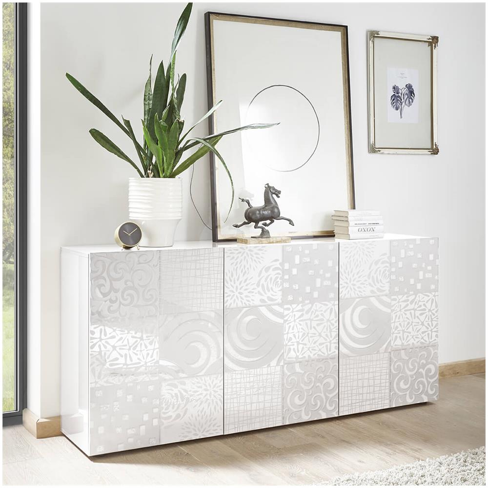 Mori - Madia Di Design Moderno A 3 Ante - Foto 2