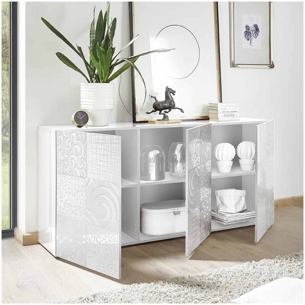 Mori - Madia Di Design Moderno A 3 Ante - Foto 3