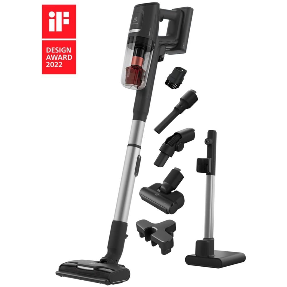 Aspirapolvere EP81ABGF Senza Filo Senza Sacchetto 0.45 L Colore Grigio - Foto 1