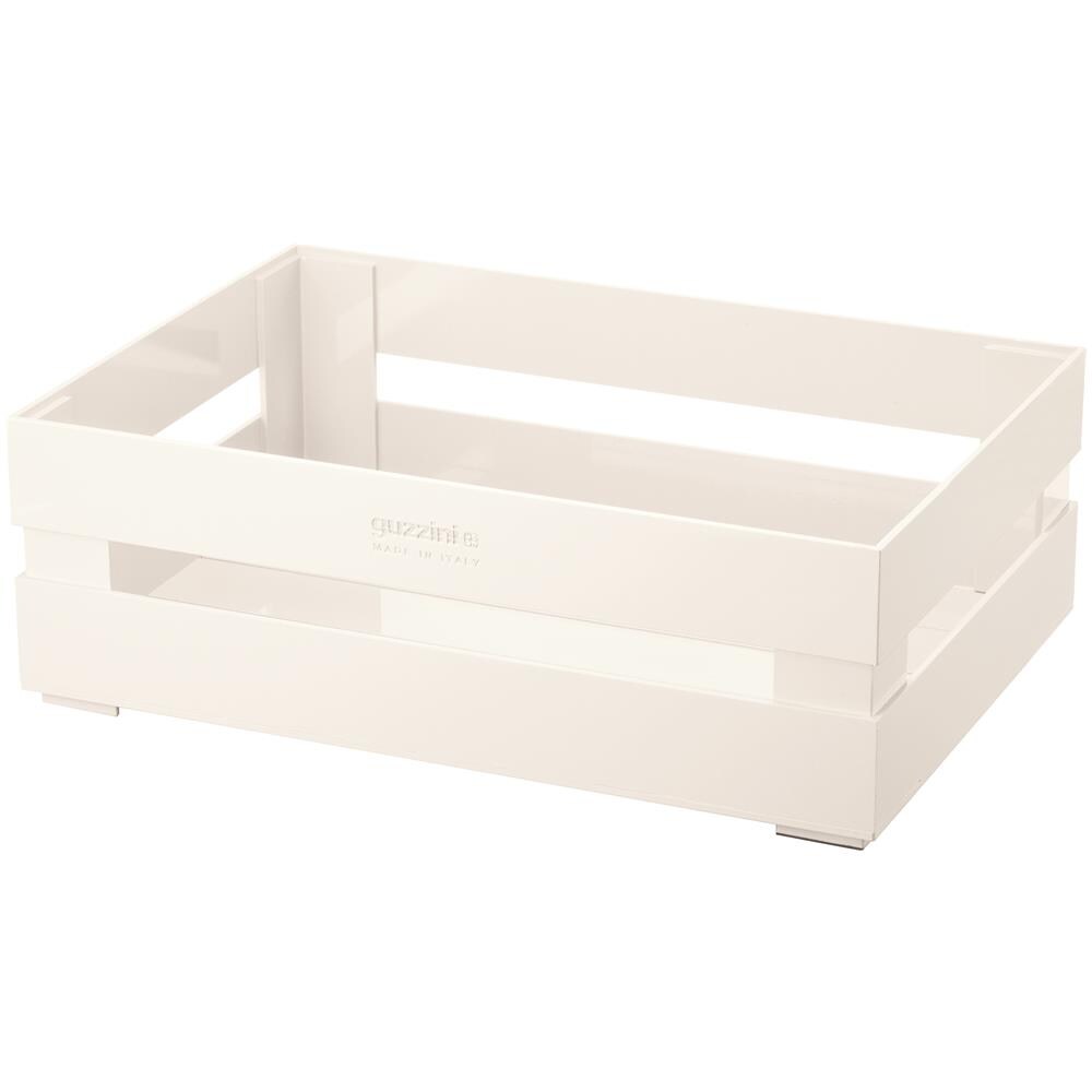 169402156 scatola di conservazione Armadietto portaoggetti Rettangolare Plastica riciclata Bianco - Foto 1