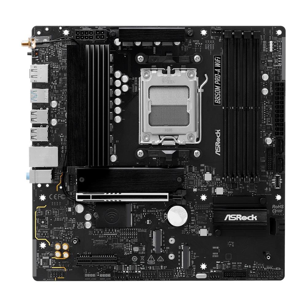 B850M Pro-A WiFi AMD B850 Socket AM5 micro ATX - Foto 2