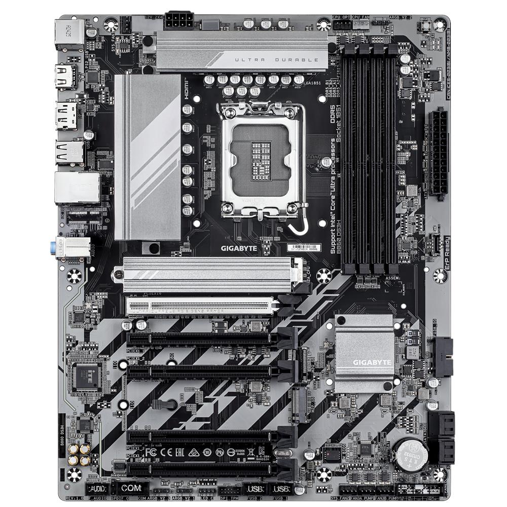 Scheda Madre Madre B860 DS3H AC Socket LGA 1851 Chipset B860 ATX - Foto 2