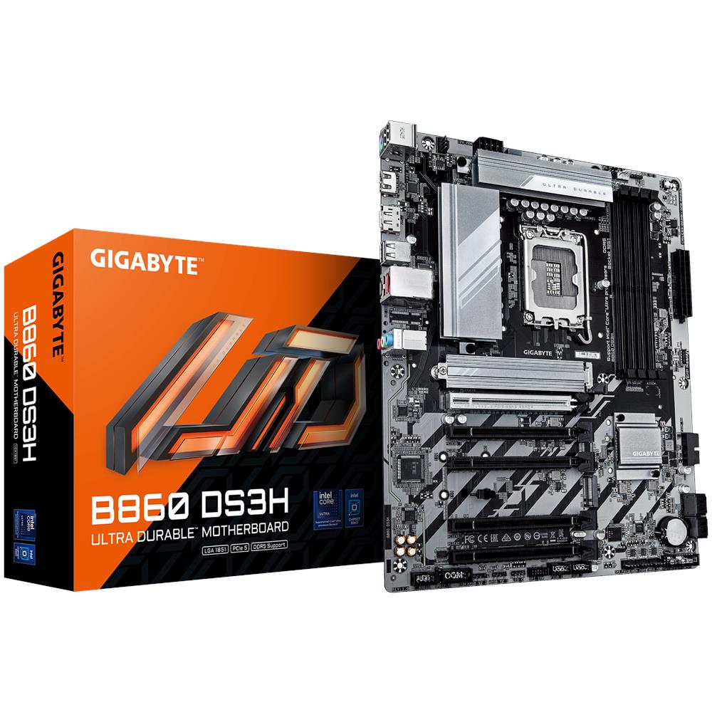 Scheda Madre Madre B860 DS3H AC Socket LGA 1851 Chipset B860 ATX - Foto 1