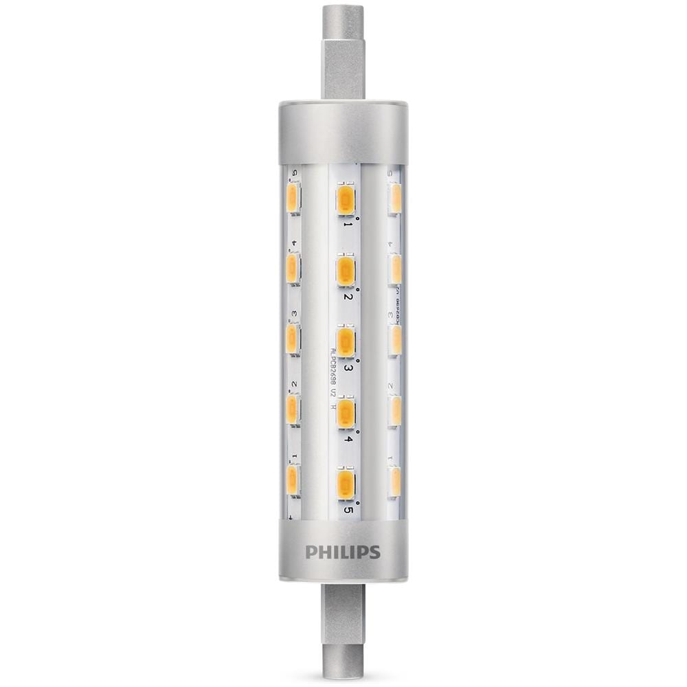Lampadina LED Lineare Non Dimmerabile, Luce Bianca, Plastica, Argento, 6.5 watts - Foto 1