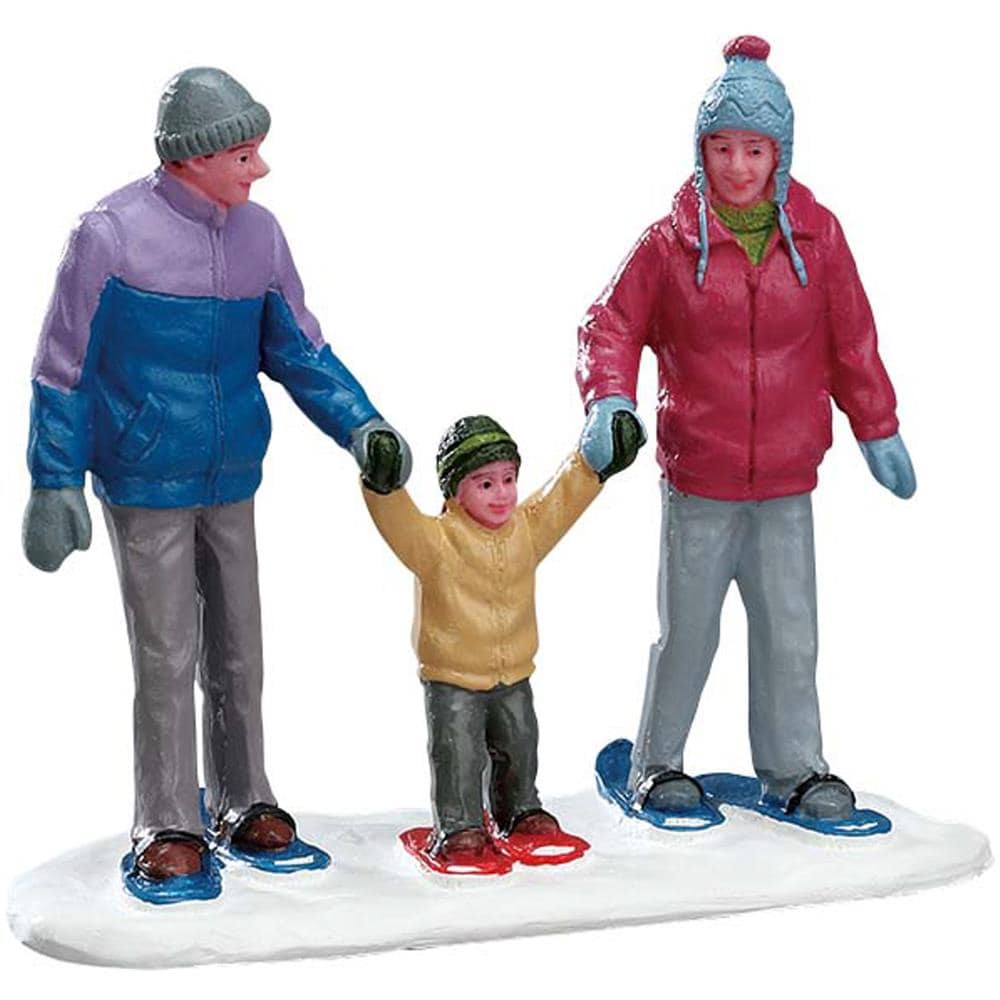 Famiglia Che Ciaspola - Snowshoe Family - Foto 2