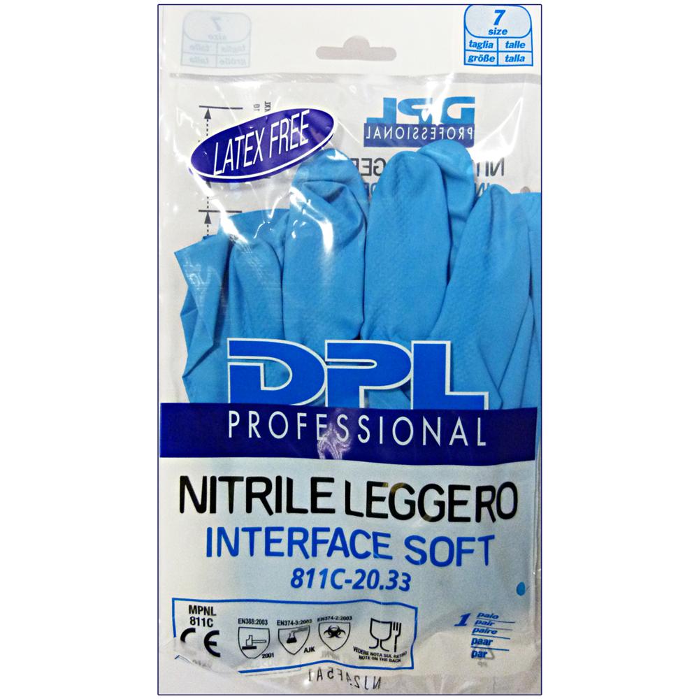 Guanti Piatti Nitrile Anallergici M Giardinaggio - Foto 1