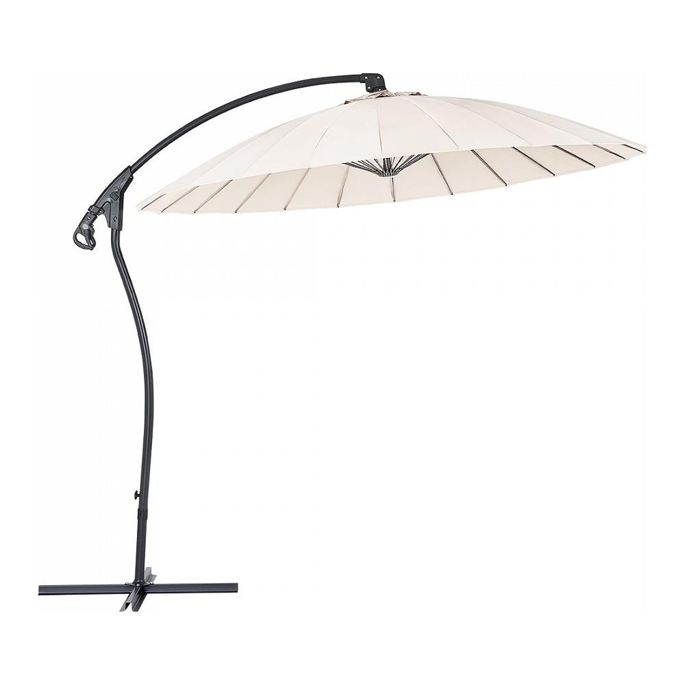 Ombrellone Da Giardino Beige 268 Cm Calabria Ii - Foto 1