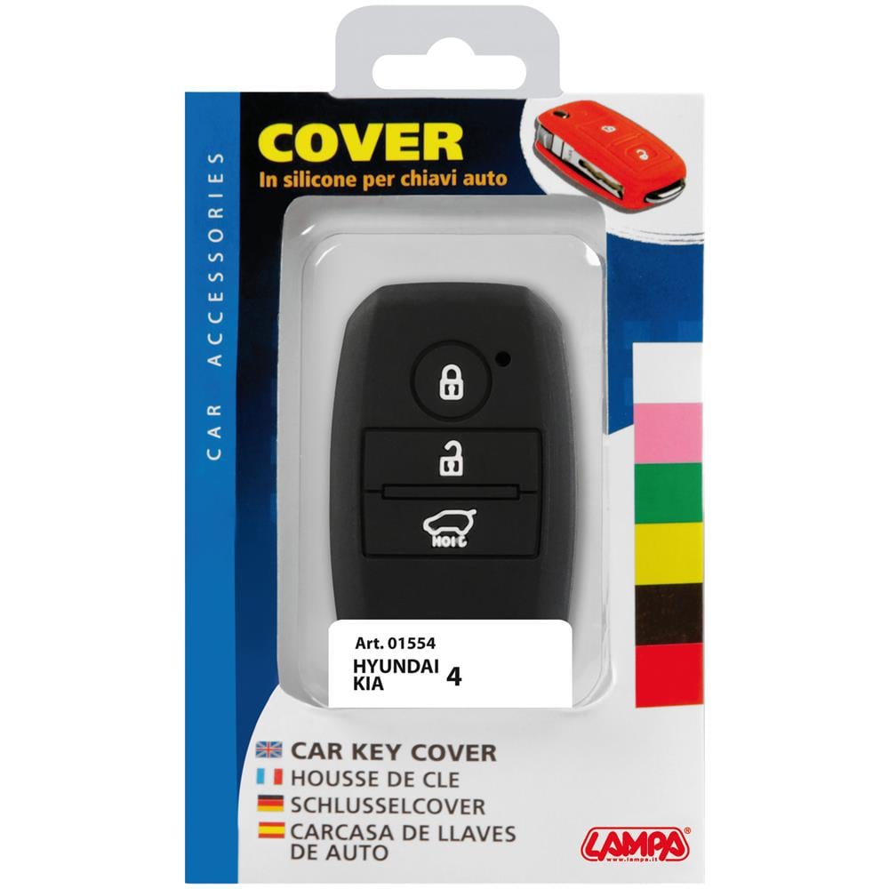 01554 Cover Per Chiavi Auto Confsingola Hyundai Kia 4 - Foto 2