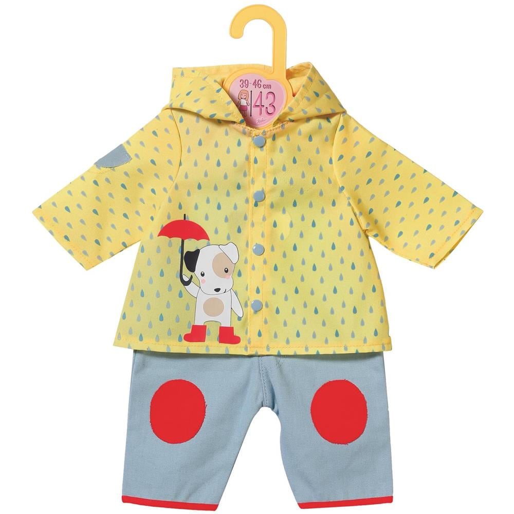 870525 Dolly Moda - Salopette Con Giacca Impermeabile, 43 Cm, Colore: Giallo / grigio - Foto 8